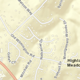 Iron Gates Delaware Street Map