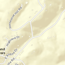 Highland Meadows Delaware Street Map