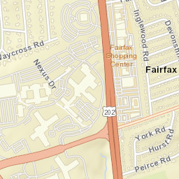 Fairfax Delaware Street Map