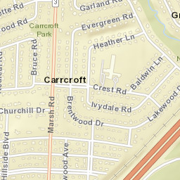 Lynnfield Delaware Street Map