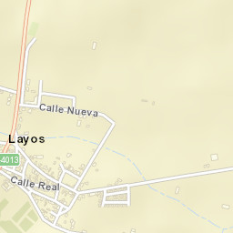 Layos Street Map