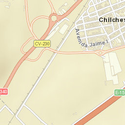 Chilches Street Map