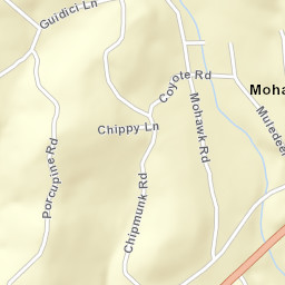 Mohawk Vista California Street Map