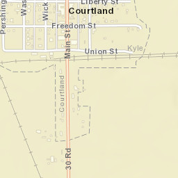 501-515 Republic Street Courtland KS Street Map