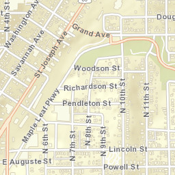 1602 Saint Joseph Avenue, St. Joseph, MO Street Map
