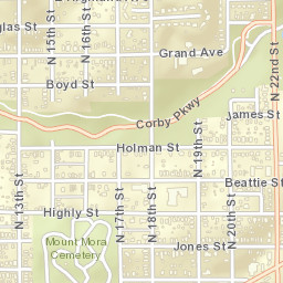 1701-1799 Highly Street, St. Joseph, MO Street Map