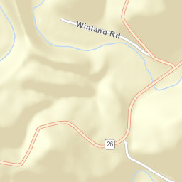 Coats Ohio Street Map