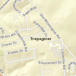Trepagnier Delaware Street Map
