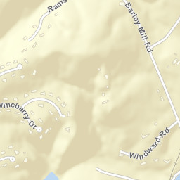 Windward Delaware Street Map