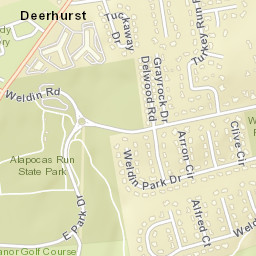 Weldin Park Delaware Street Map