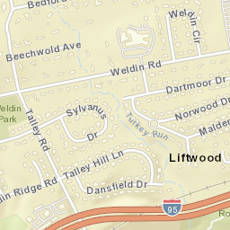 Weldin Woods Delaware Street Map