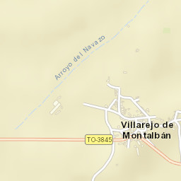 Villarejo de Montalbán Street Map