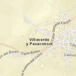 Villaverde y Pasaconsol Street Map