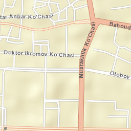 Bukhara Street Map