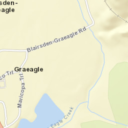 Graeagle California Street Map