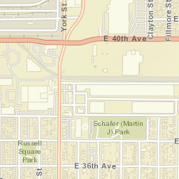 3940 York St Denver CO 80205 Street Map