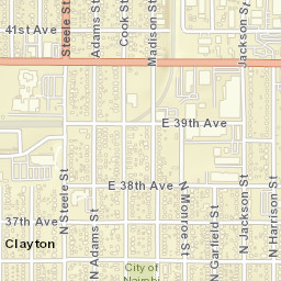 3965 Cook St Denver CO 80205 USA Street Map