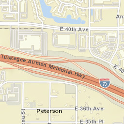 15460 East Andrews Drive, Denver, CO Street Map