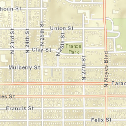 2416 Jules Street, St. Joseph, MO 64501 Street Map