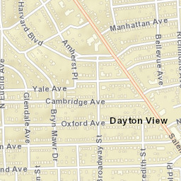 Daytonview Ohio Street Map