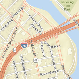 Riverdale Ohio Street Map