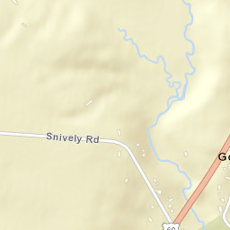 Goes Ohio Street Map