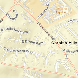 Hockessin Hunt Delaware Street Map