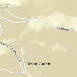 Gilson Gulch Colorado Street Map