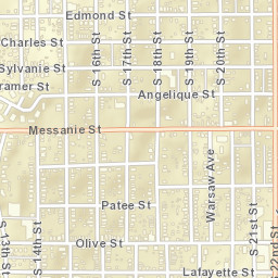 1551-1599 Locust Street, St. Joseph, MO Street Map