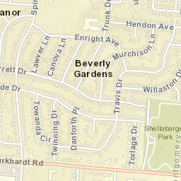 Page Manor Ohio Street Map