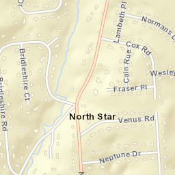 North Star Delaware Street Map
