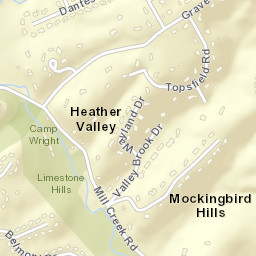 Rolling Ridge Delaware Street Map