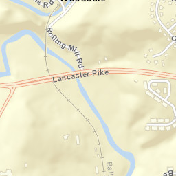 Wooddale Delaware Street Map