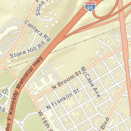 Concord Delaware Street Map