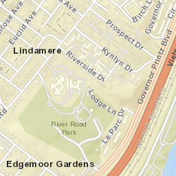 Lindamere Delaware Street Map