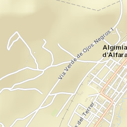 Algimia de Alfara Street Map