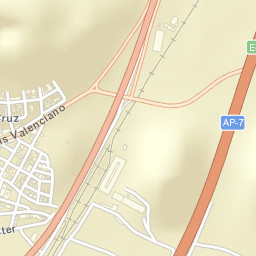 Almenara Street Map