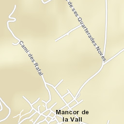 Mancor de la Vall Street Map