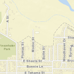 Meadowood Estates California Street Map