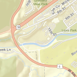 1300 10th Street, Golden, CO 80401, USA Street Map