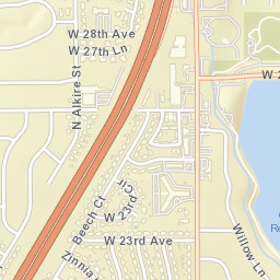 Interstate 70, Golden, CO 80401, USA Street Map