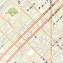 2131 Lawrence St Denver CO 80205 Street Map