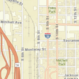 1200-1298 S 12th St, St Joseph, MO 64503 Street Map