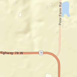 1599 Poor Farm Road Jacksonville IL Street Map