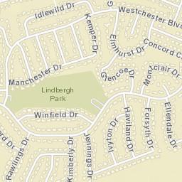 3166-3198 Elmhurst Drive Springfield IL Street Map