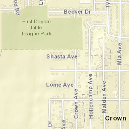 Crown Point Ohio Street Map