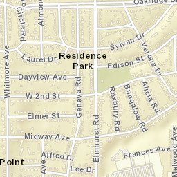 Residence Park Ohio Street Map