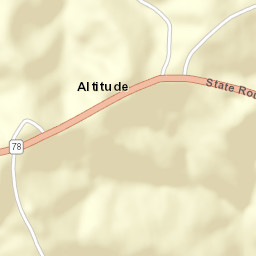 Altitude Ohio Street Map