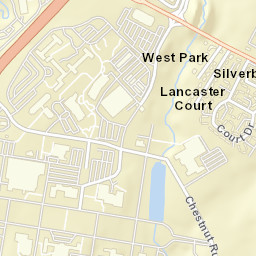 West Park Delaware Street Map