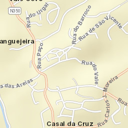 Caranguejeira Street Map